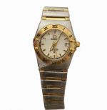 Replica Omega Constellation 2-Tone Watch for Lady's Gift
